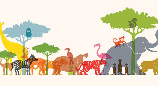 動物のイラスト