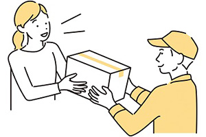 納品のイラスト